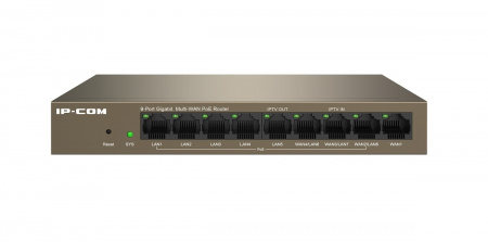 M20-8G-PoE 9-портовый гигабитный PoE-маршрутизатор IP-COM c 8 портами PoE с облачным управлением Фото