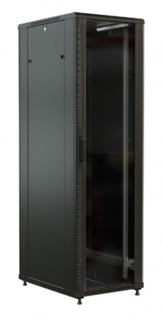 WR-TT-4262-AS-RAL9004 Шкаф напольный 19-дюймовый, 42U, 2055x600х1200 мм (ВхШхГ) Фото