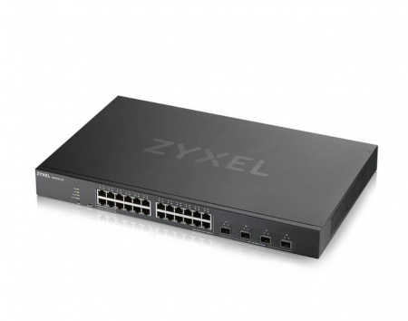Гибридный Smart L2+ коммутатор Zyxel NebulaFlex XGS1930-28, 24xGE, 4xSFP+, бесшумный (без вентилятор Фото