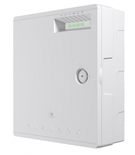 Контрольная панель со встроенным приемо-передатчиком, до 32 зон, 5 зон на плате, блок питания в комп Фото