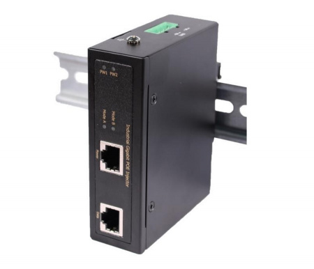 Midspan-1/303G Промышленный гигабитный PoE-инжектор Фото