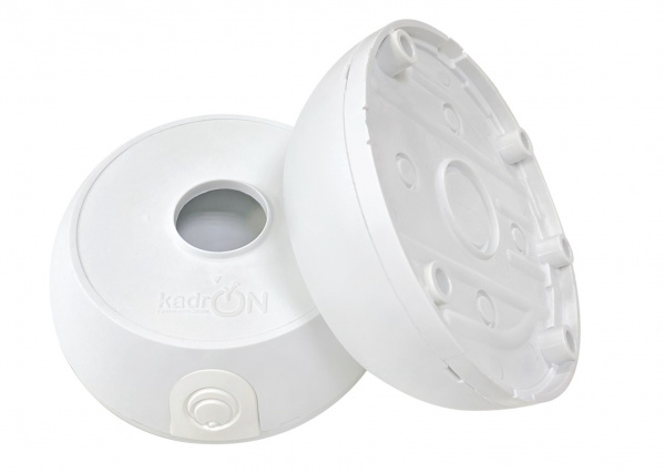 KadrON JB2-100W Универсальная монтажная коробка для камер видеонаблюдения Фото